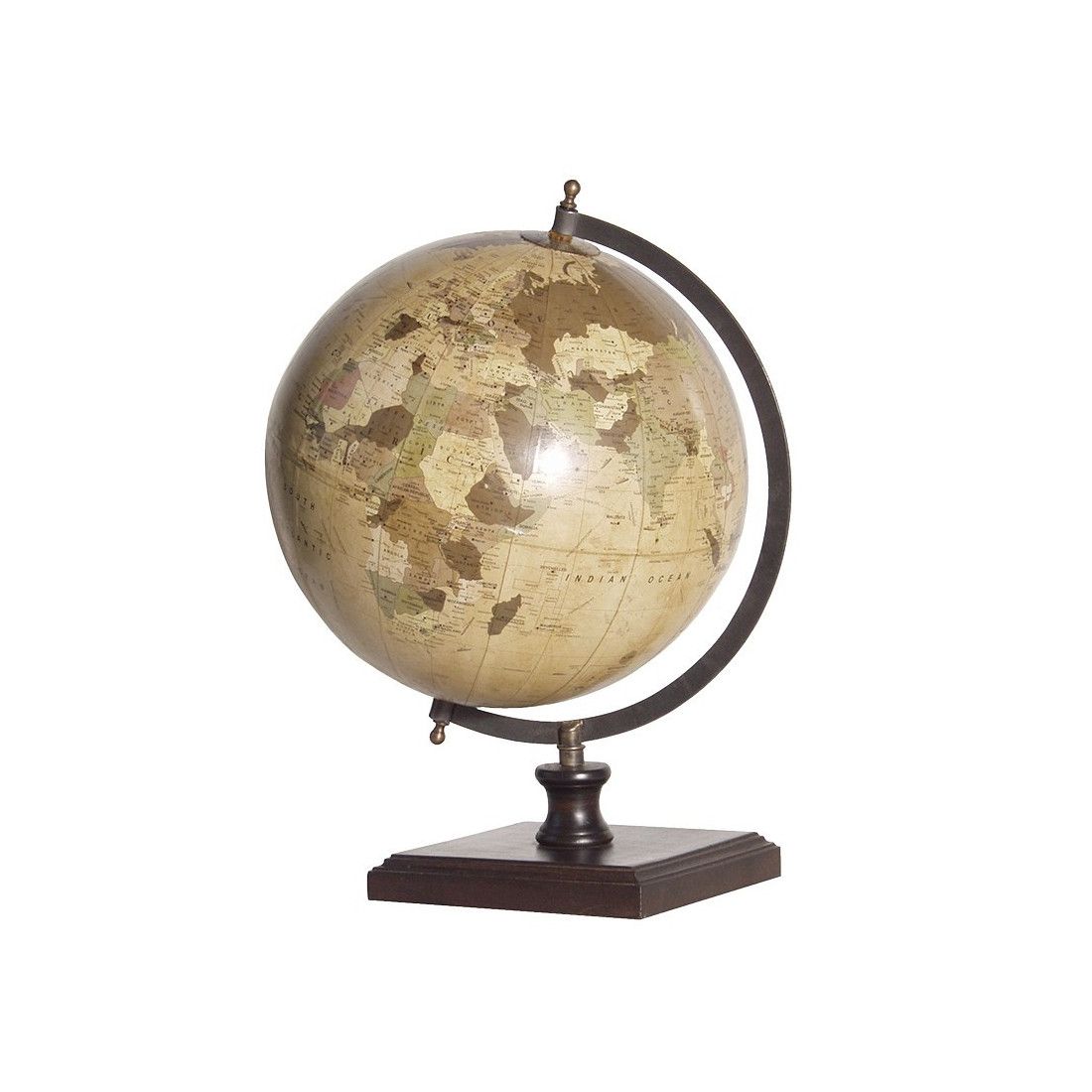 Globe terrestre plat -  France